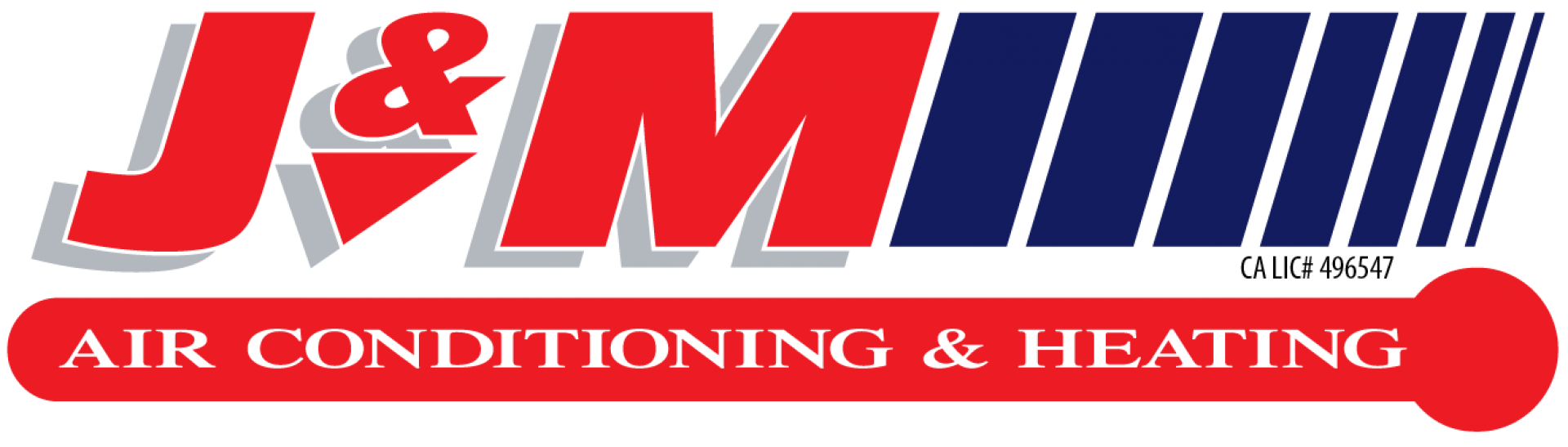 J & M Air Conditioning and Heating Logo