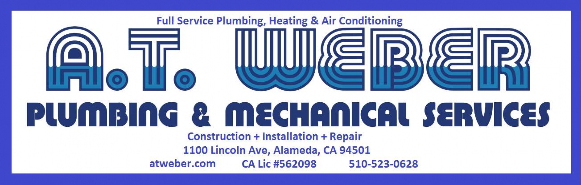 AT Weber Plumbing & Mechanical Services logo