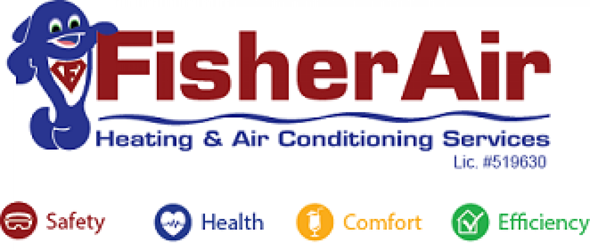 FisherAir Heating and Air Conditioning Services company logo