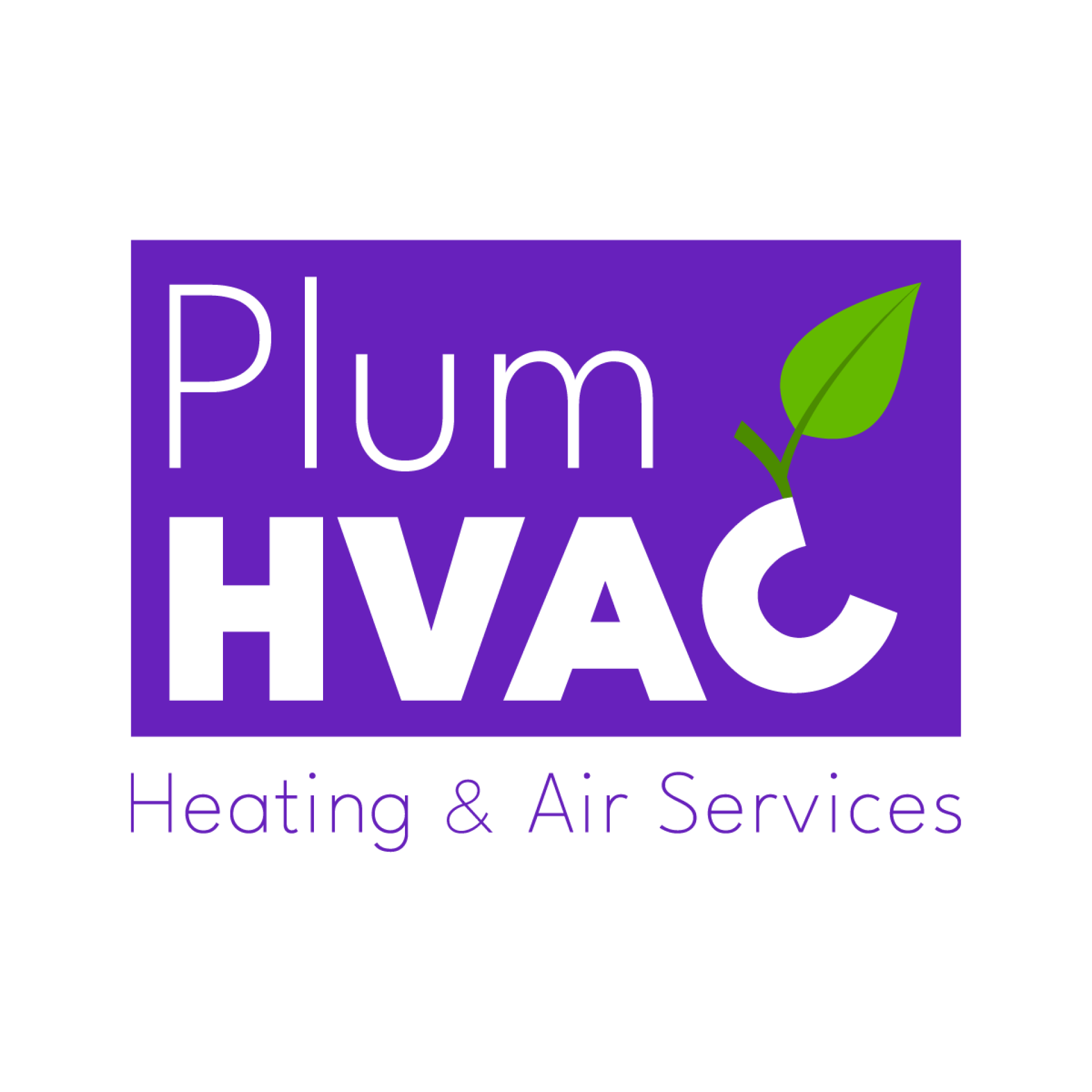 Plum HVAC company logo