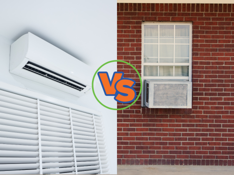 heat pump vs window ac
